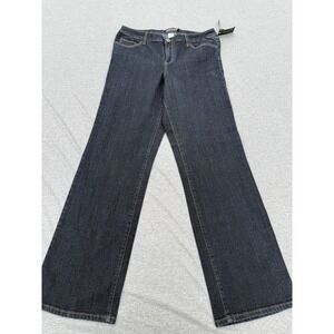 Venezia Womens Jeans 2 Average Blue Stretch Bootcut Mid Rise - By Lane Bryant